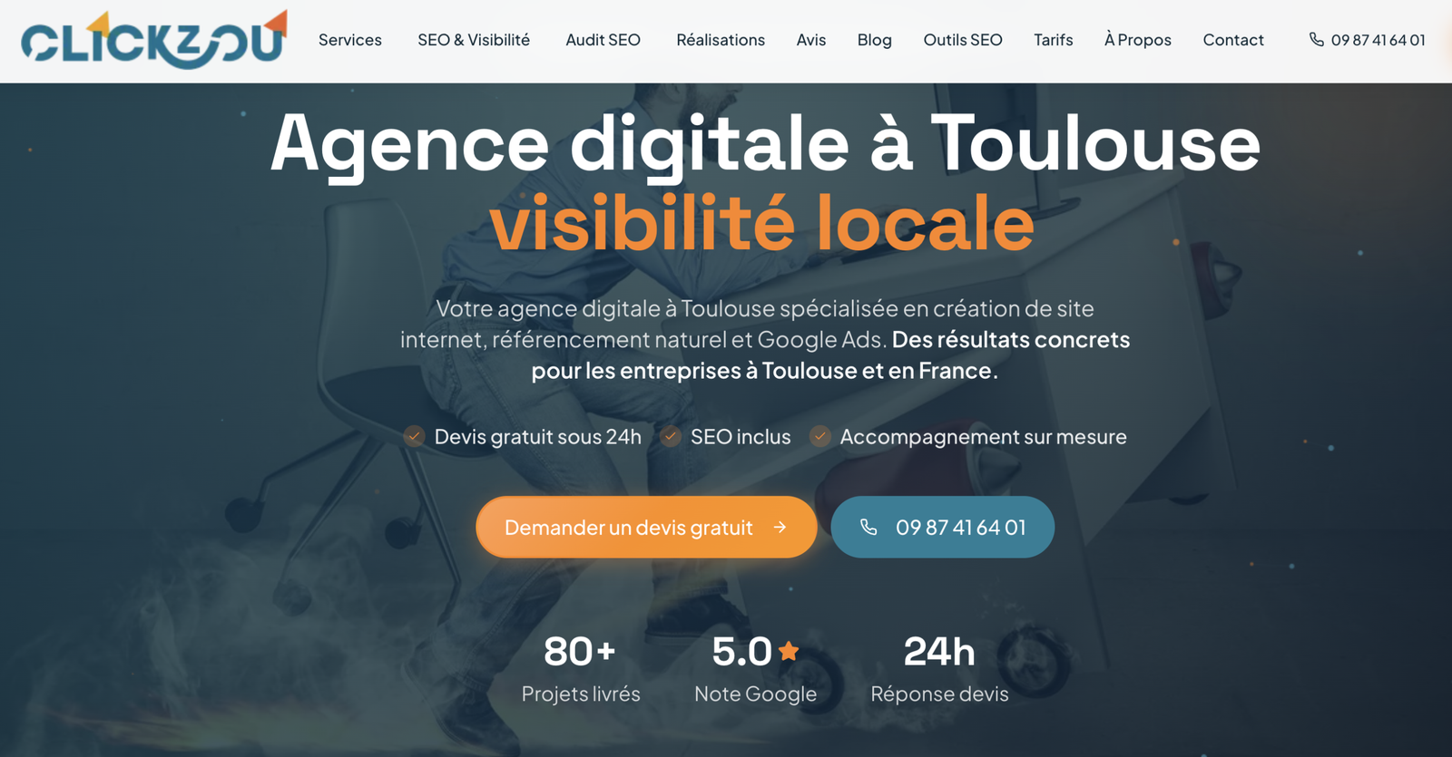 agence web albi clickzou