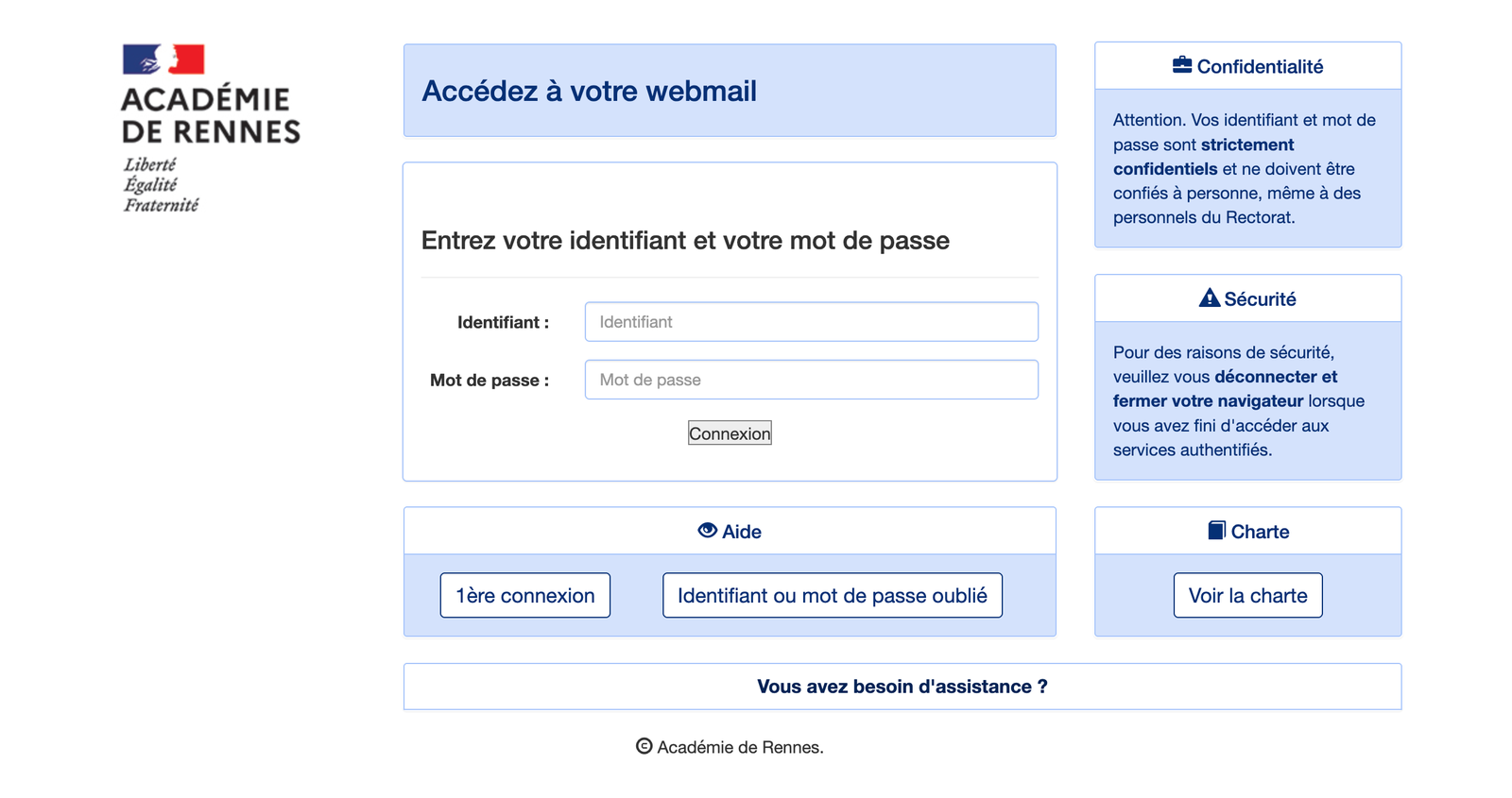 webmail Rennes